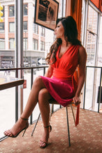 THAT DRESS~ TANGERINE AND FUSHIA