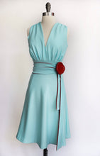 THAT DRESS ~SEAFOAM BLUE AND RED