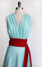 THAT DRESS ~SEAFOAM BLUE AND RED